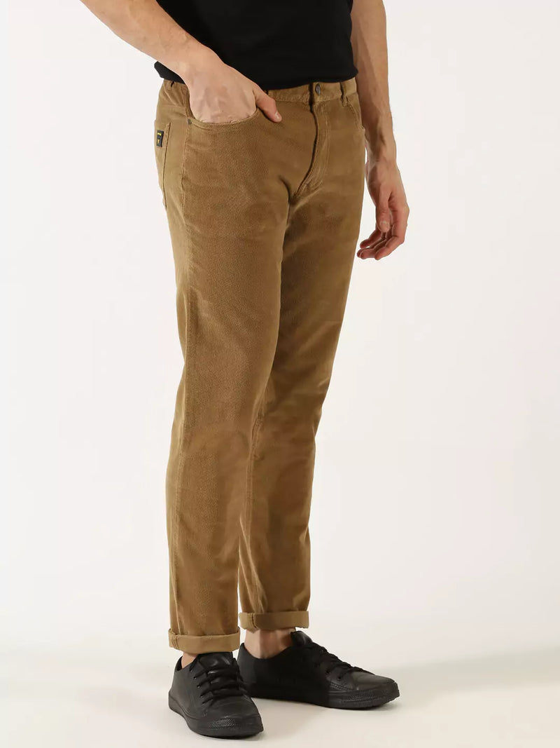 Thomas Scott Men Slim Fit Corduroy Chinos