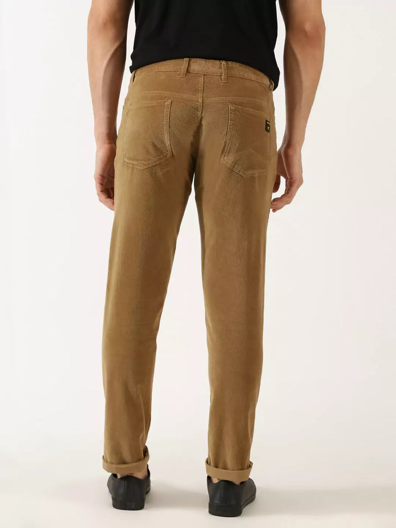 Thomas Scott Men Slim Fit Corduroy Chinos