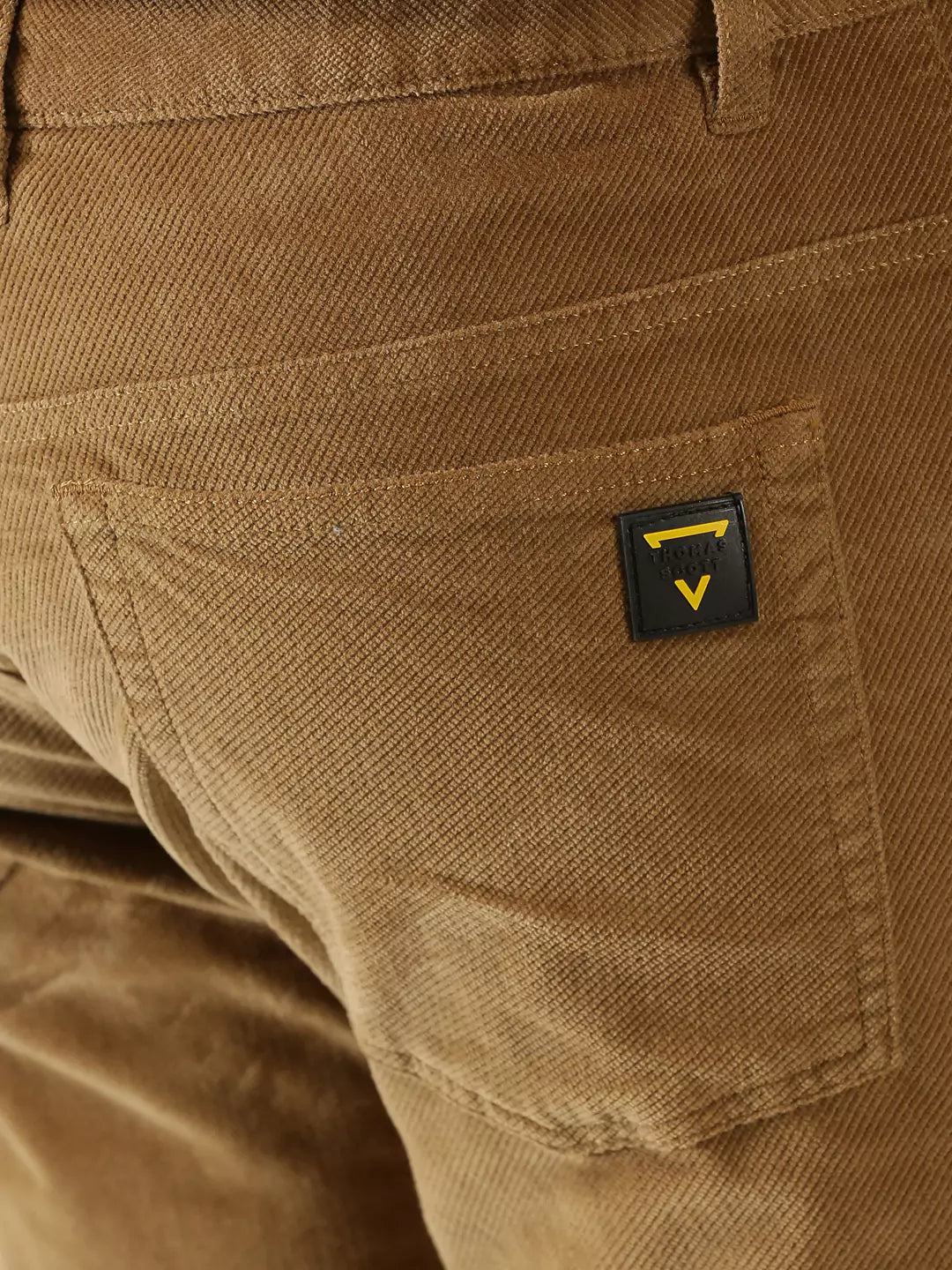 Thomas Scott Men Slim Fit Corduroy Chinos
