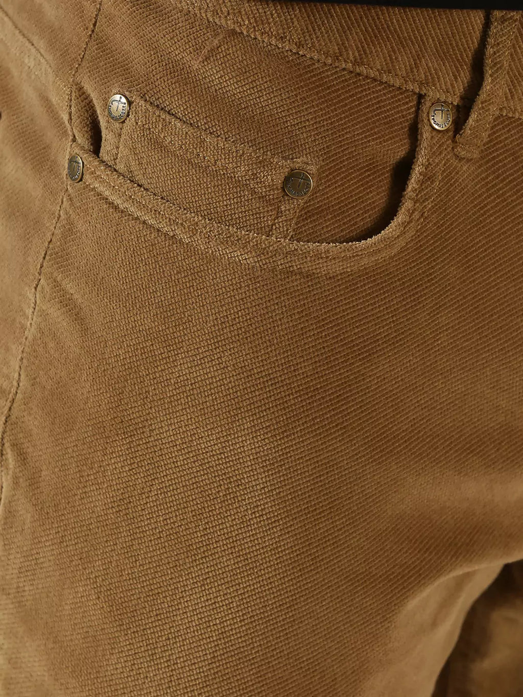 Thomas Scott Men Slim Fit Corduroy Chinos