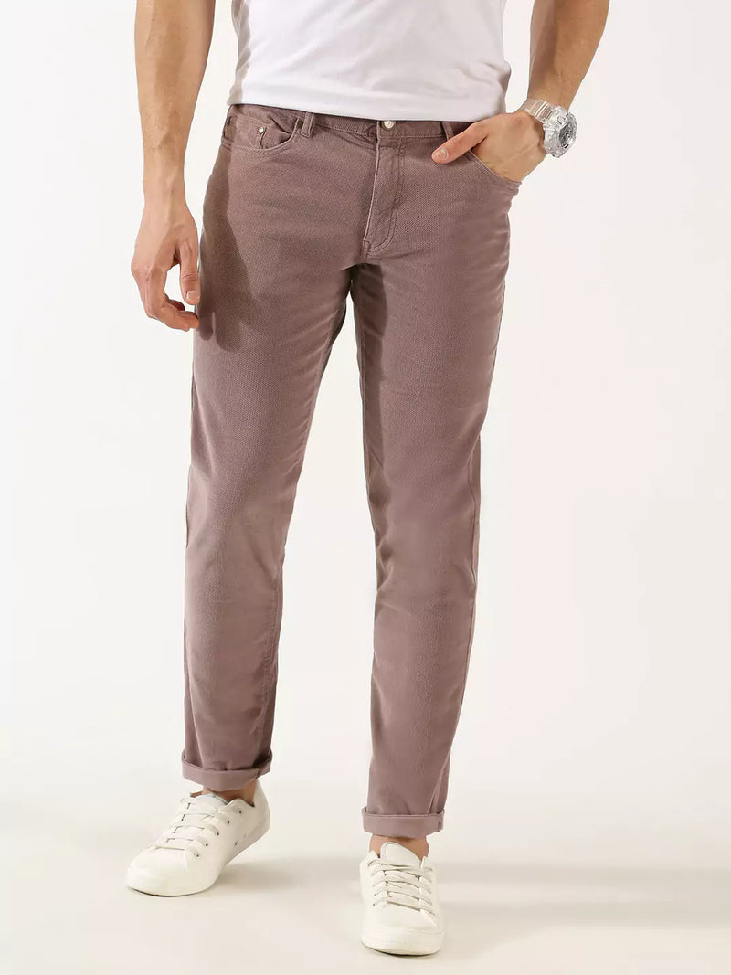 Thomas Scott Men Smart Corduroy Chinos Trousers