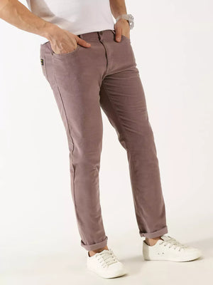 Thomas Scott Men Smart Corduroy Chinos Trousers