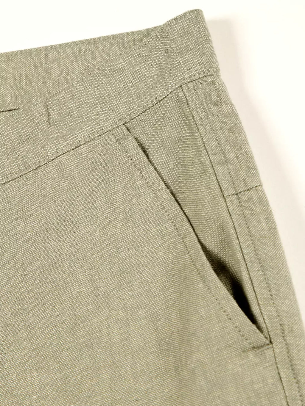 Thomas Scott Men Classic Cotton Linen Casual Trouser