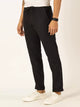 Navy Classic Cotton Linen Casual Trouser For Men