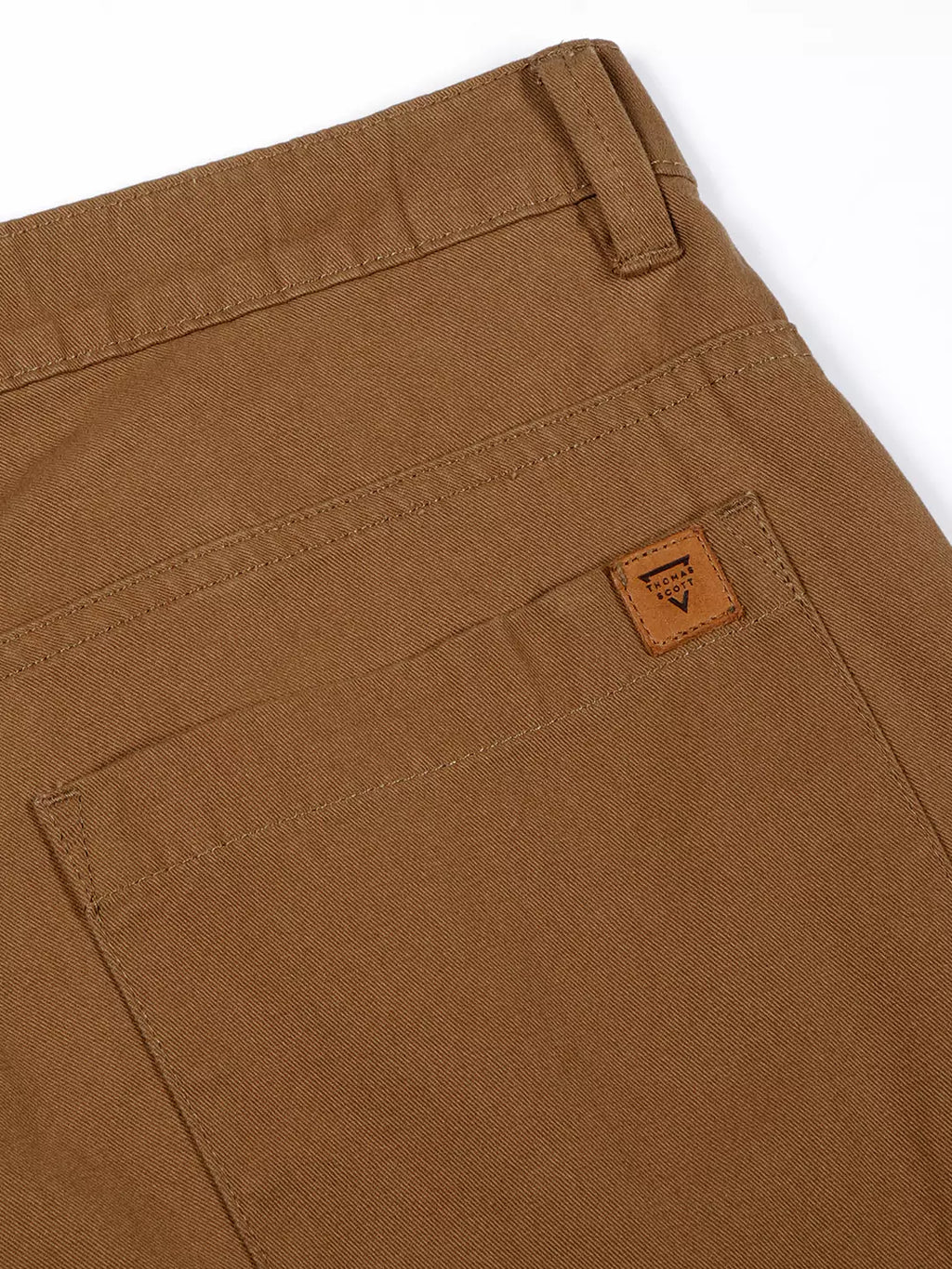 Thomas Scott Men Smart Straight Fit Easy Wash Pure Cotton Trousers