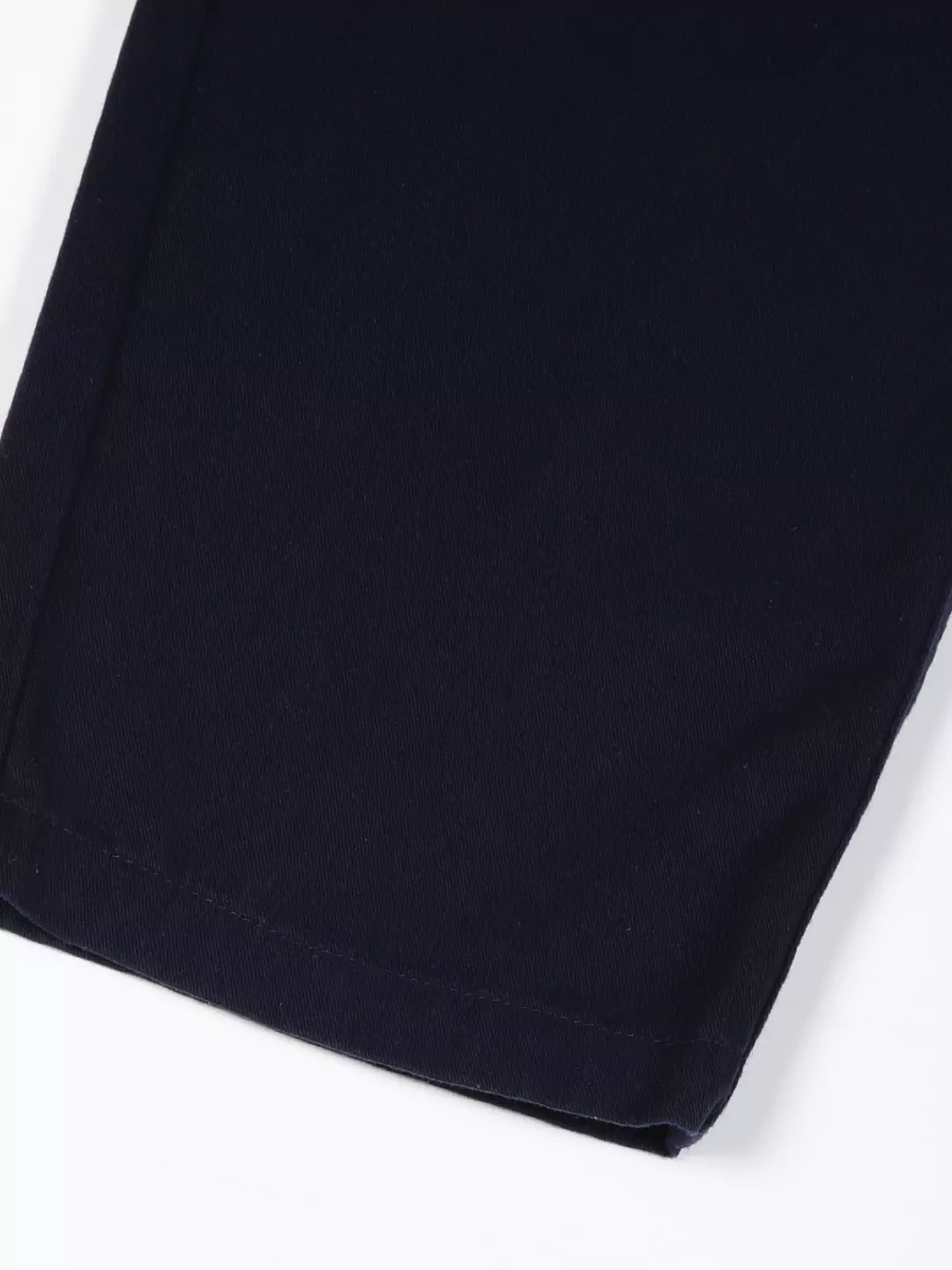 Thomas Scott Men Smart Straight Fit Mid-Rise Easy Wash Pure Cotton Chino Trousers