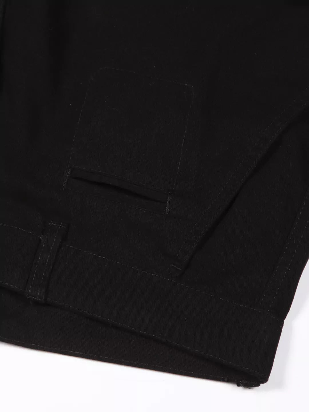 Thomas Scott Men Black Mid-Rise Straight Fit Woven Cargo Trouser