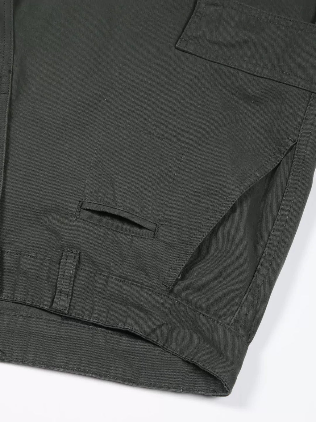 Thomas Scott Men Green Mid-Rise Straight Fit Woven Cargo Trouser