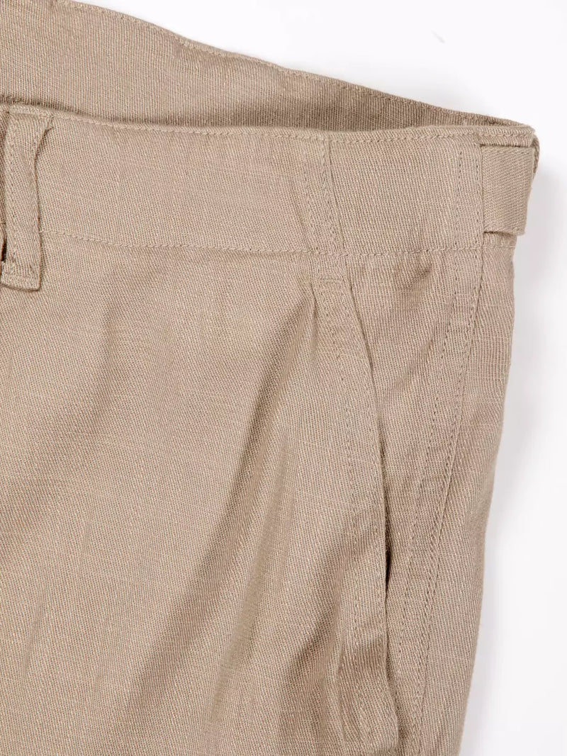 Thomas Scott Men Smart Regular Fit Easy Wash Linen Chinos Trousers