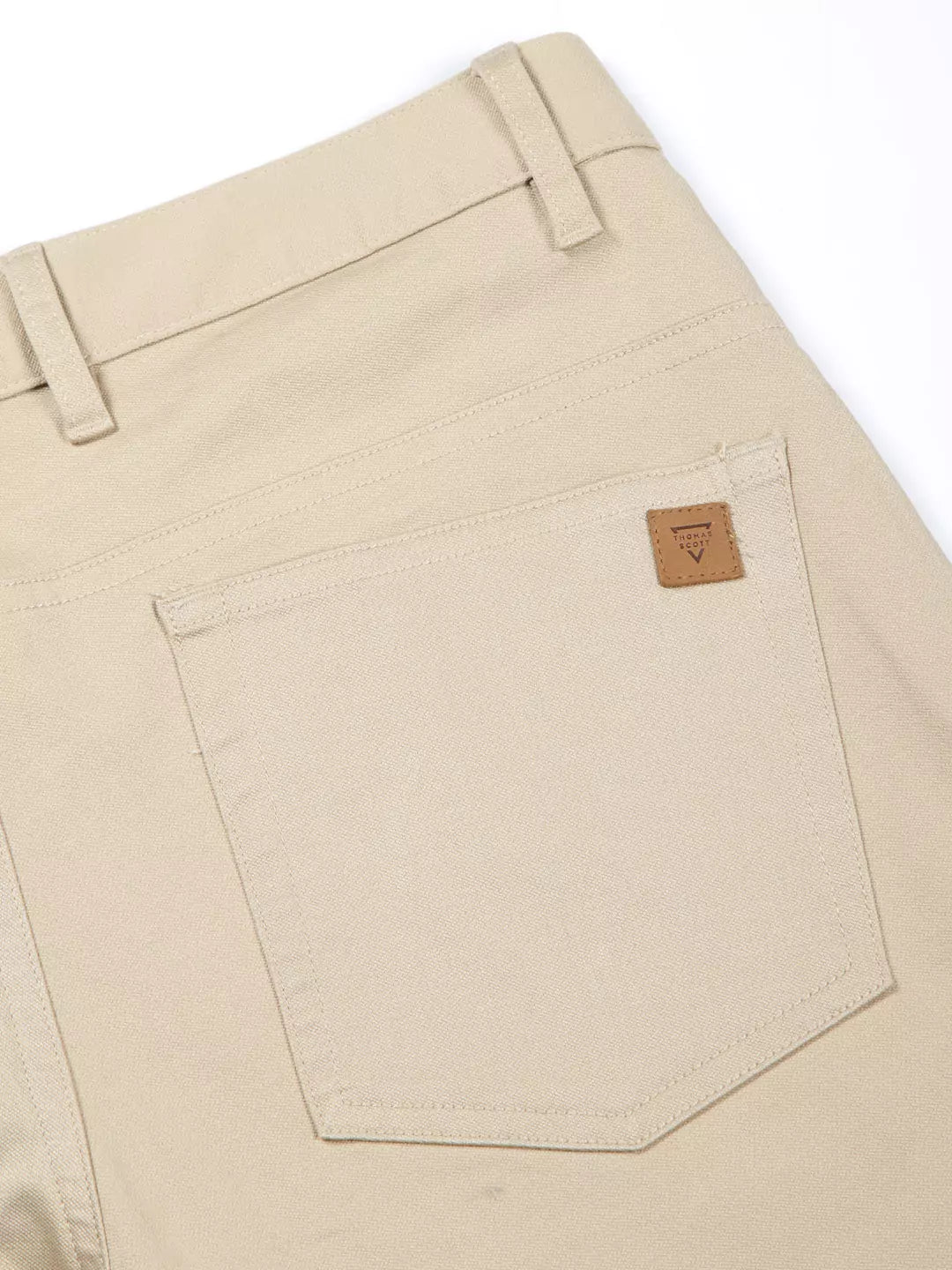 Men Beige Regular Fit Chinos Trouser