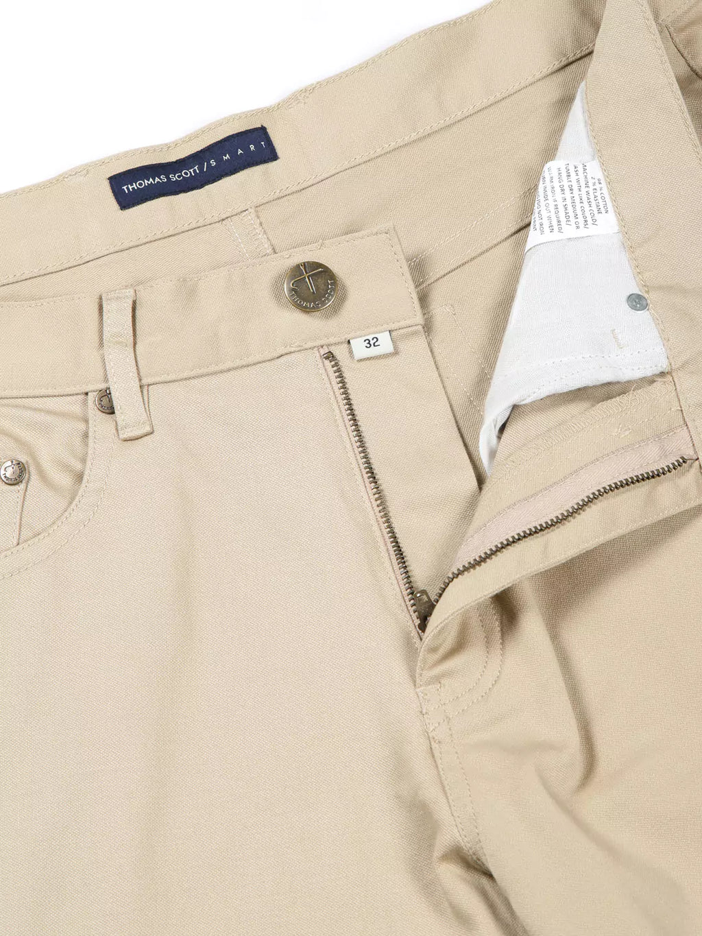 Men Beige Regular Fit Chinos Trouser