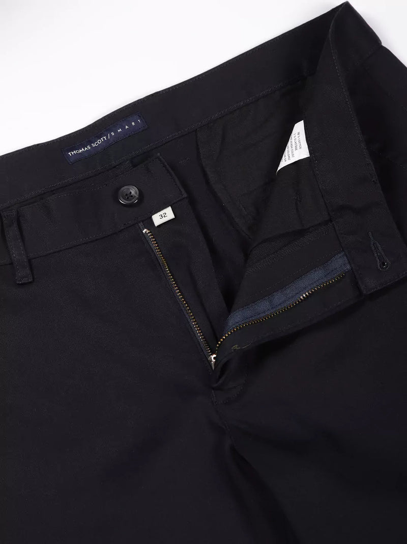 Thomas Scott Men Slim Fit Mid-Rise Chinos Trousers