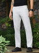 Cement Slim Fit Mid-Rise Chinos Trouser For Men