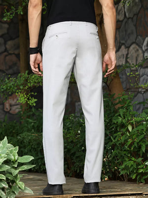 Thomas Scott Men Slim Fit Mid-Rise Chinos Trousers