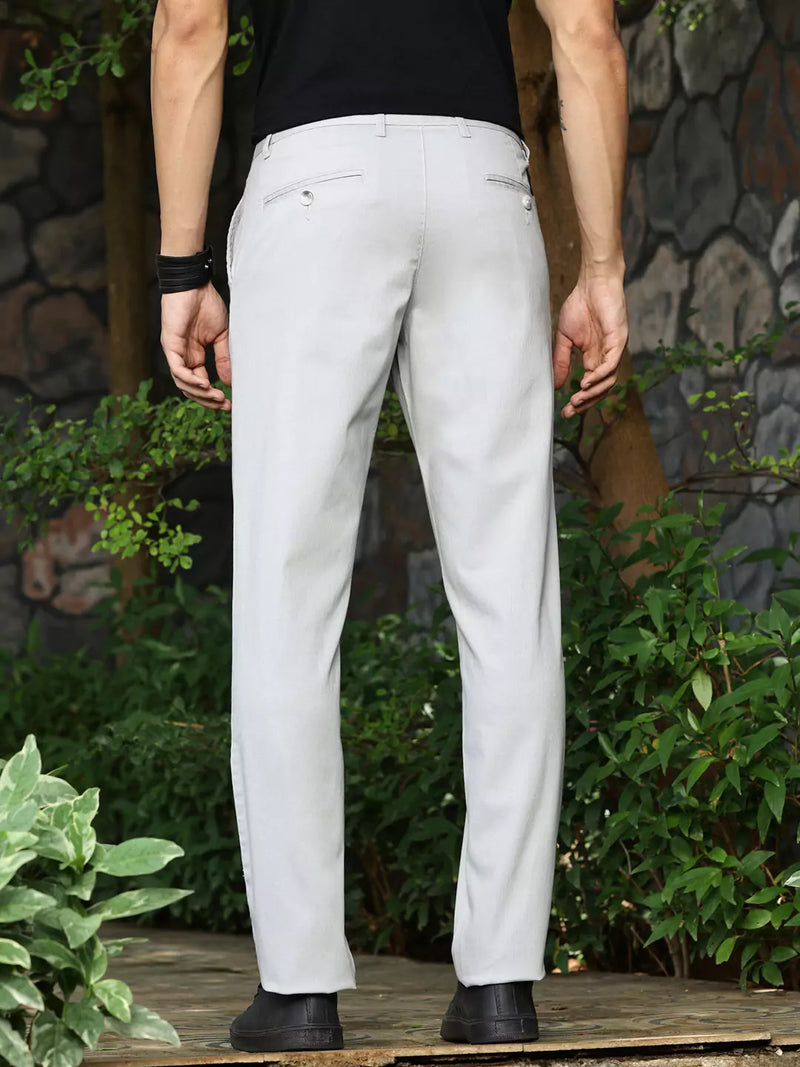 Thomas Scott Men Slim Fit Mid-Rise Chinos Trousers