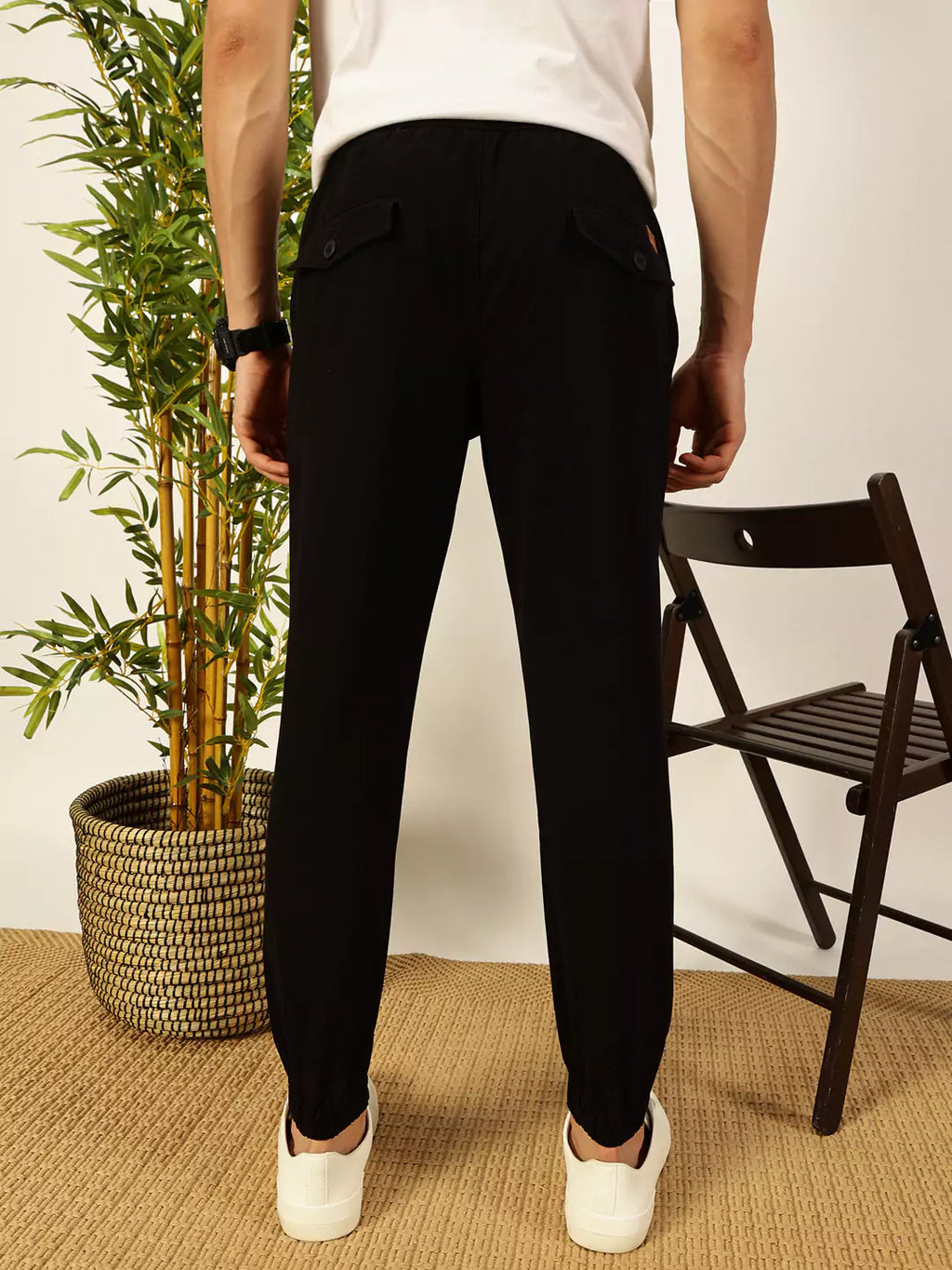 Thomas Scott Men Classic Straight Fit Joggers Trousers