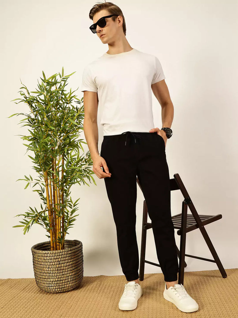 Thomas Scott Men Classic Straight Fit Joggers Trousers