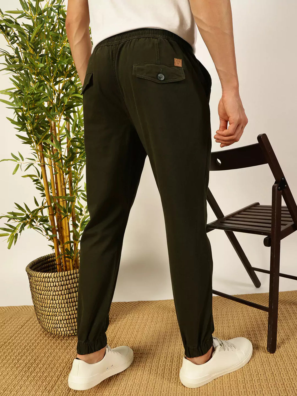 Thomas Scott Men Classic Straight Fit Joggers Trousers