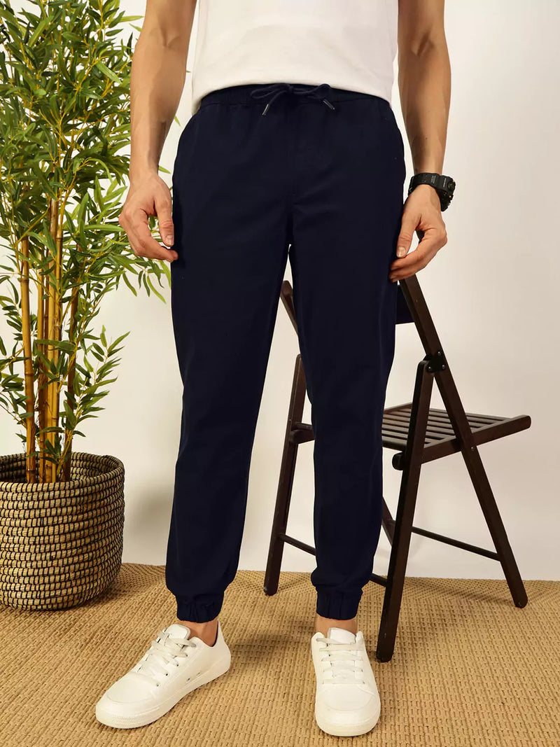 Thomas Scott Men Classic Straight Fit Joggers Trousers