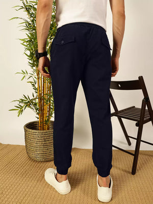 Thomas Scott Men Classic Straight Fit Joggers Trousers