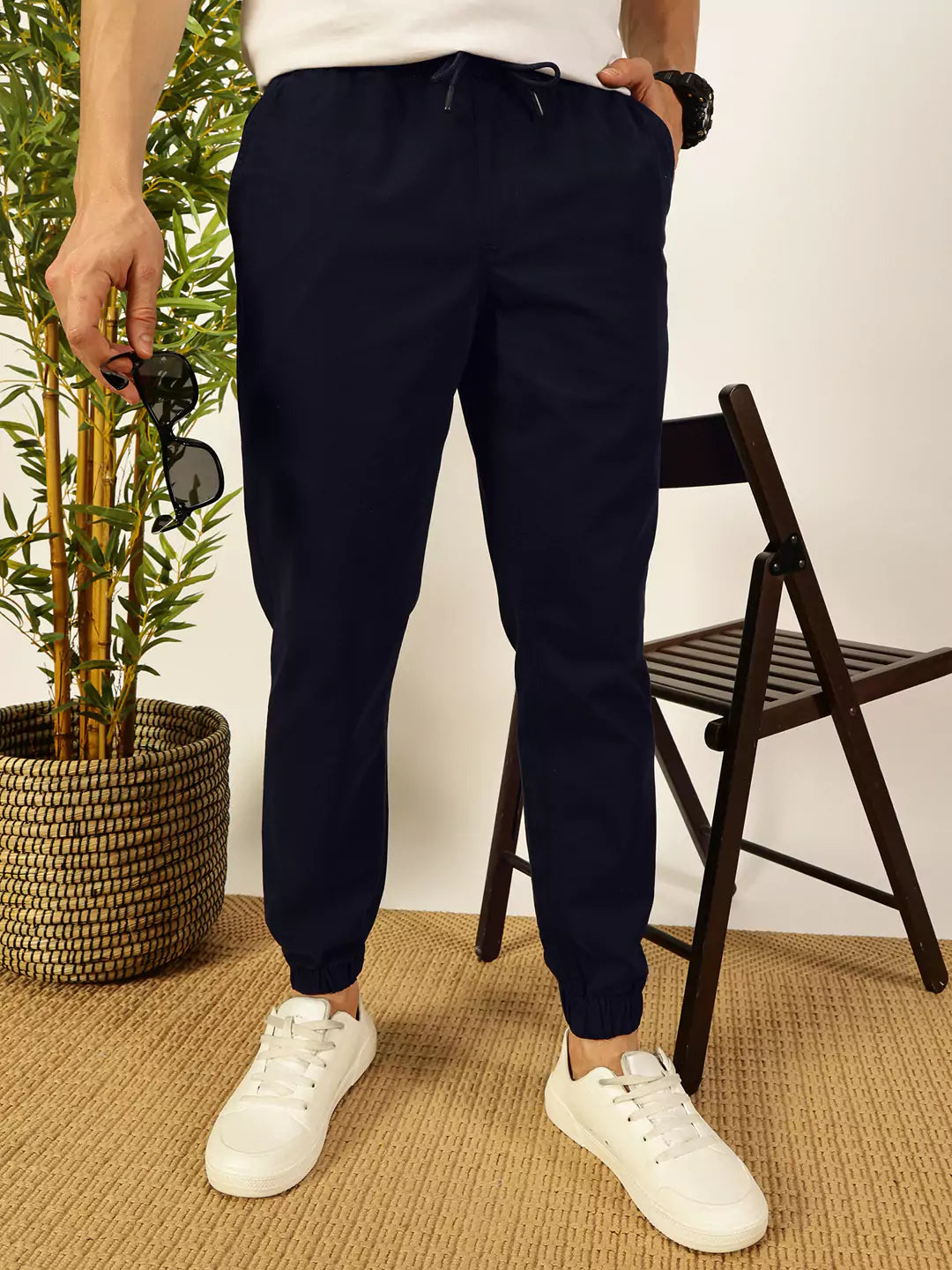 Thomas Scott Men Classic Straight Fit Joggers Trousers