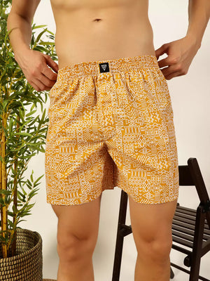 Thomas Scott Men Pack Of 2 Printed Pure Cotton Boxers TSBPO2011