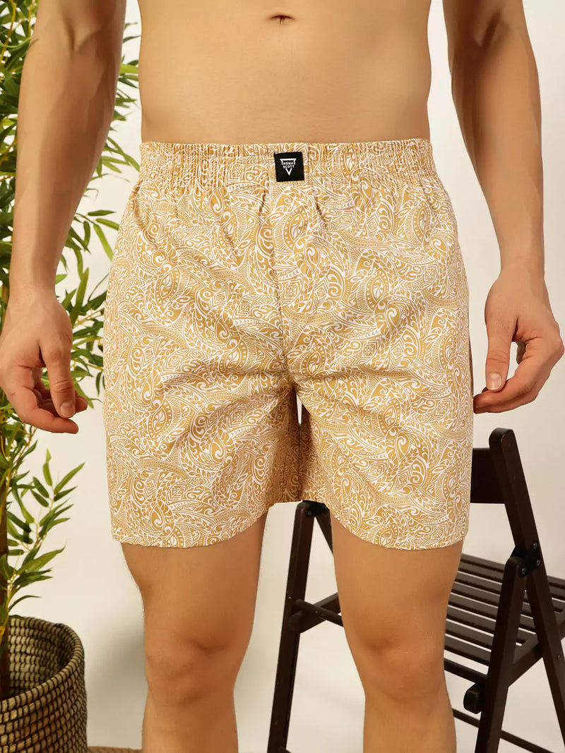 Thomas Scott Men Pack Of 2 Printed Pure Cotton Boxers TSBPO2012