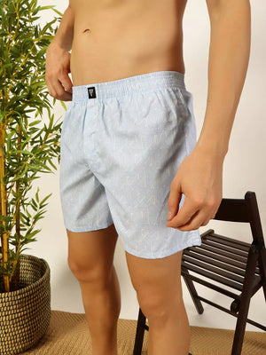 Thomas Scott Men Pack Of 2 Printed Pure Cotton Boxers TSBPO2012