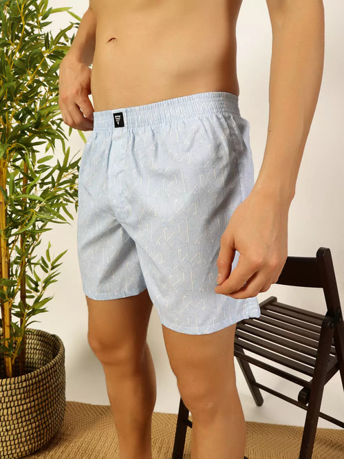 Thomas Scott Men Pack Of 2 Printed Pure Cotton Boxers TSBPO2012