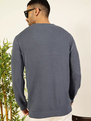 Thomas Scott Men Round Neck Cotton Sweatshirt