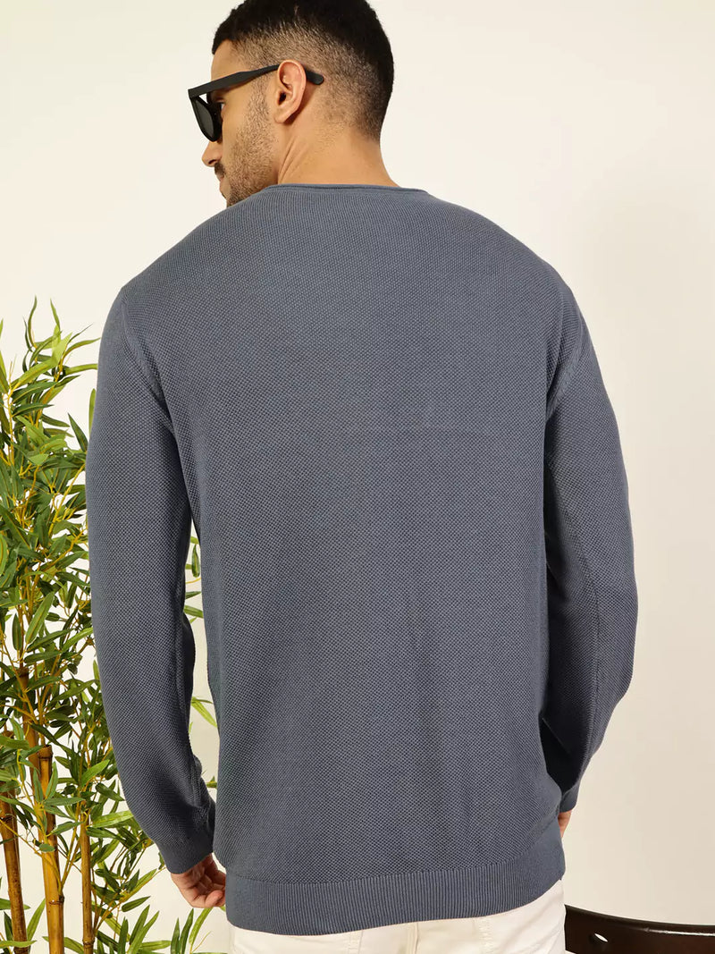 Thomas Scott Men Round Neck Cotton Sweatshirt