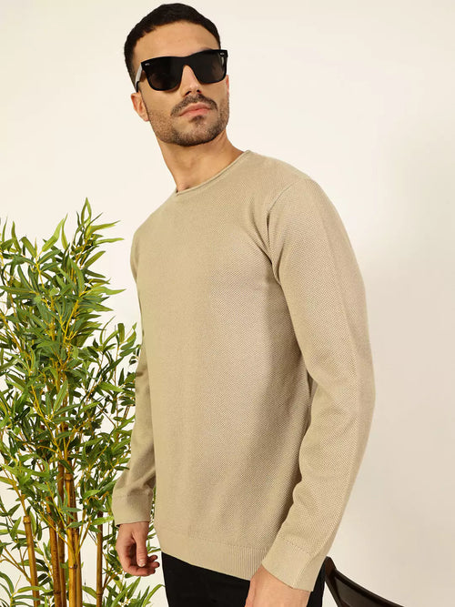 Thomas Scott Men Round Neck Cotton Sweatshirt
