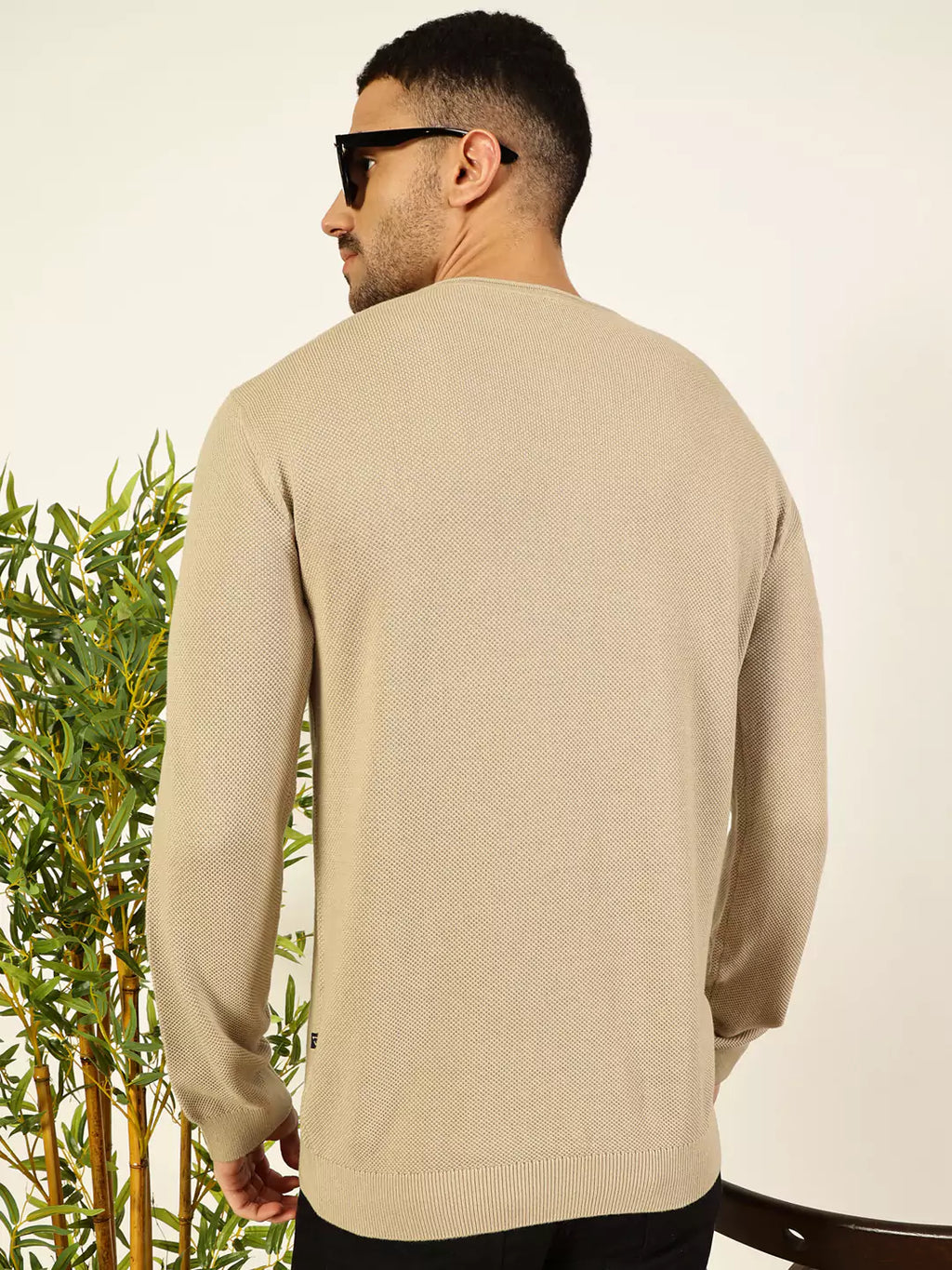 Thomas Scott Men Round Neck Cotton Sweatshirt