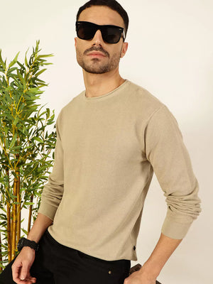 Thomas Scott Men Round Neck Cotton Sweatshirt