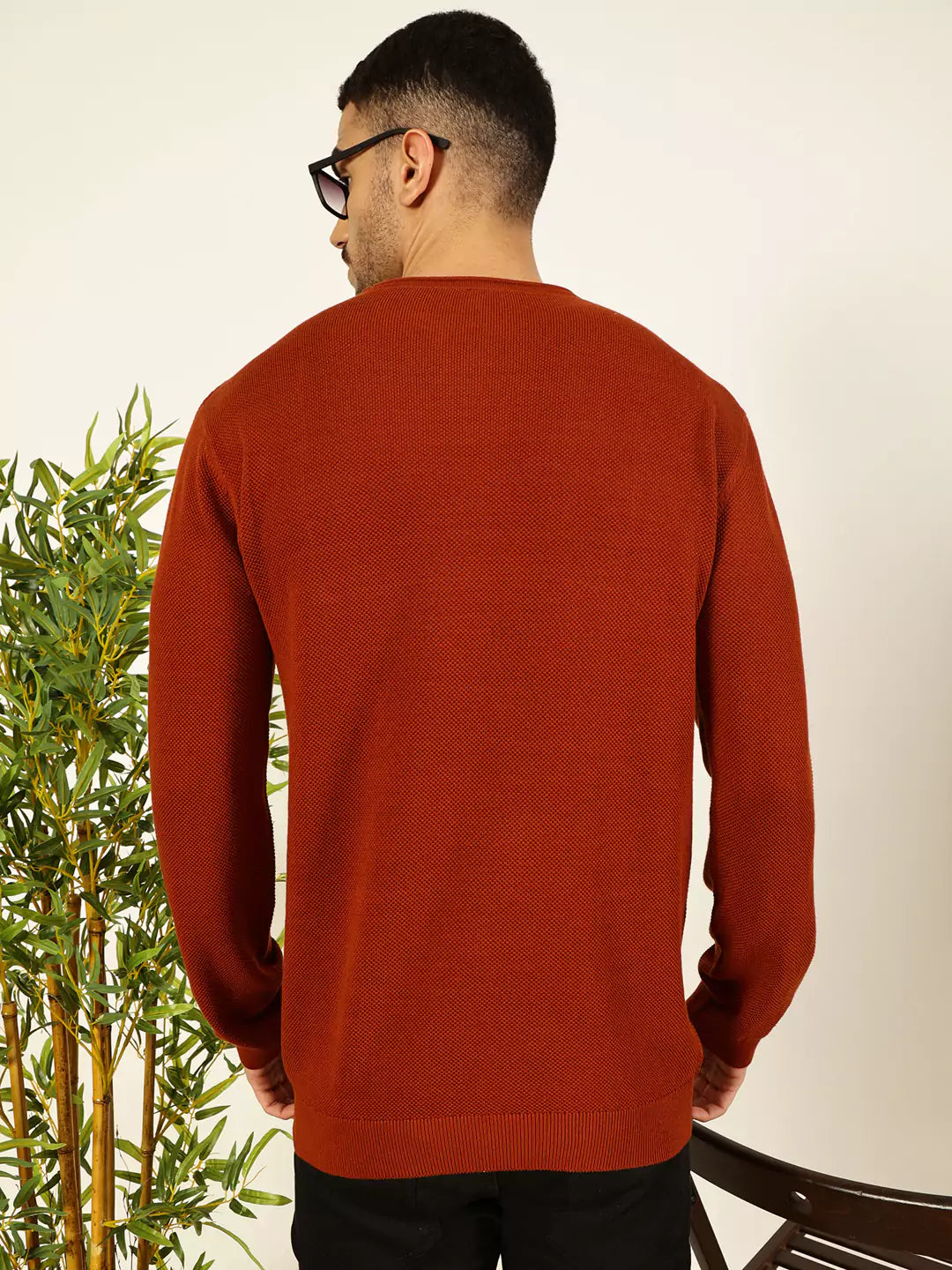 Thomas Scott Men Round Neck Cotton Sweatshirt