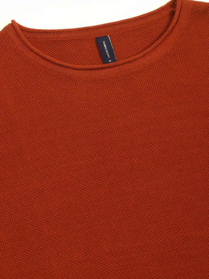 Thomas Scott Men Round Neck Cotton Sweatshirt