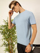 Thomas Scott Men Knit Textured Round Neck T-shirt