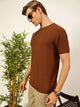 Thomas Scott Men Knit Textured Round Neck T-shirt