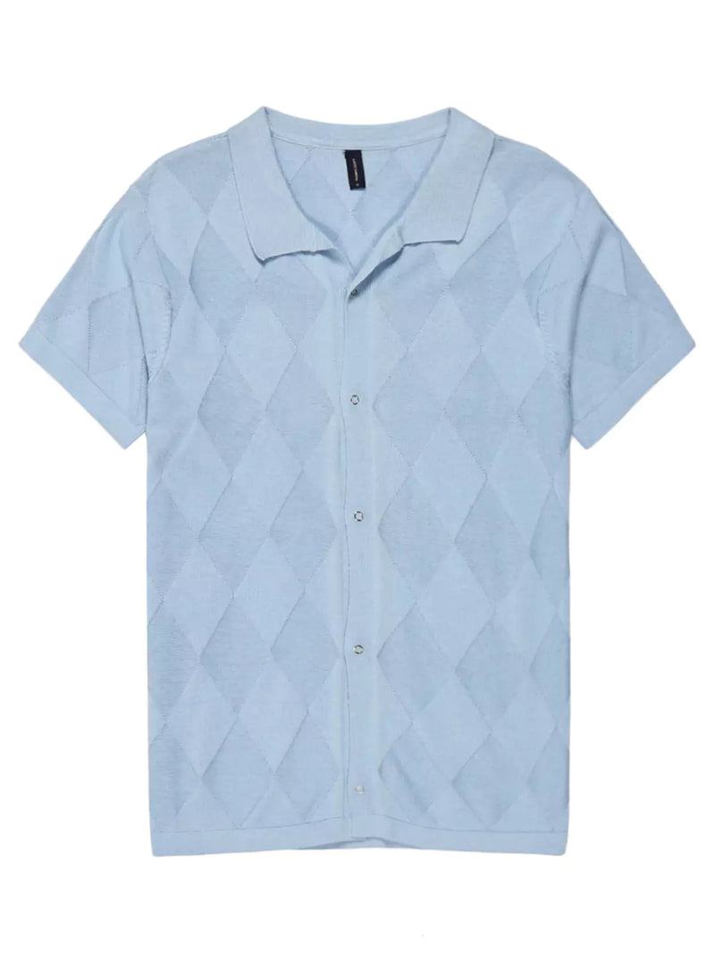 Thomas Scott Men Premium Spread Collar Solid Cotton Casual Shirt