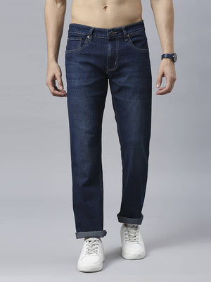 Thomas Scott Men Mid-Rise Classic Light Fade Stretchable Jeans