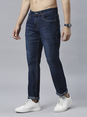 Thomas Scott Men Mid-Rise Classic Light Fade Stretchable Jeans