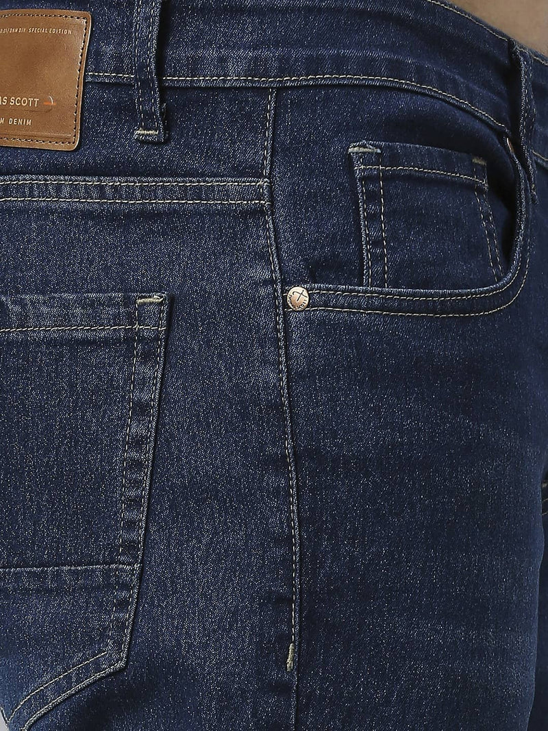 Thomas Scott Men Mid-Rise Classic Light Fade Stretchable Jeans
