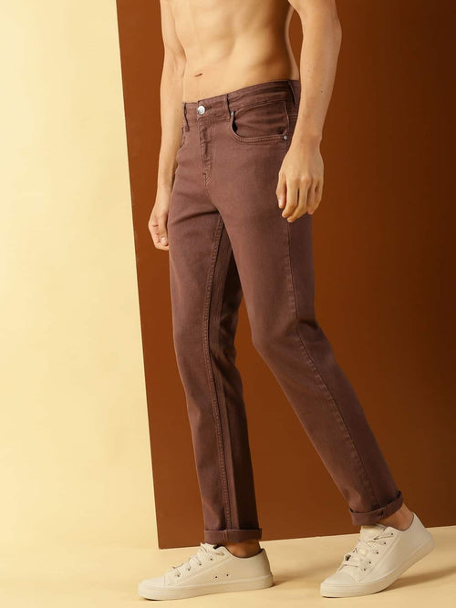 Thomas Scott Men Clean Look Smart Slim Fit Stretchable Jeans