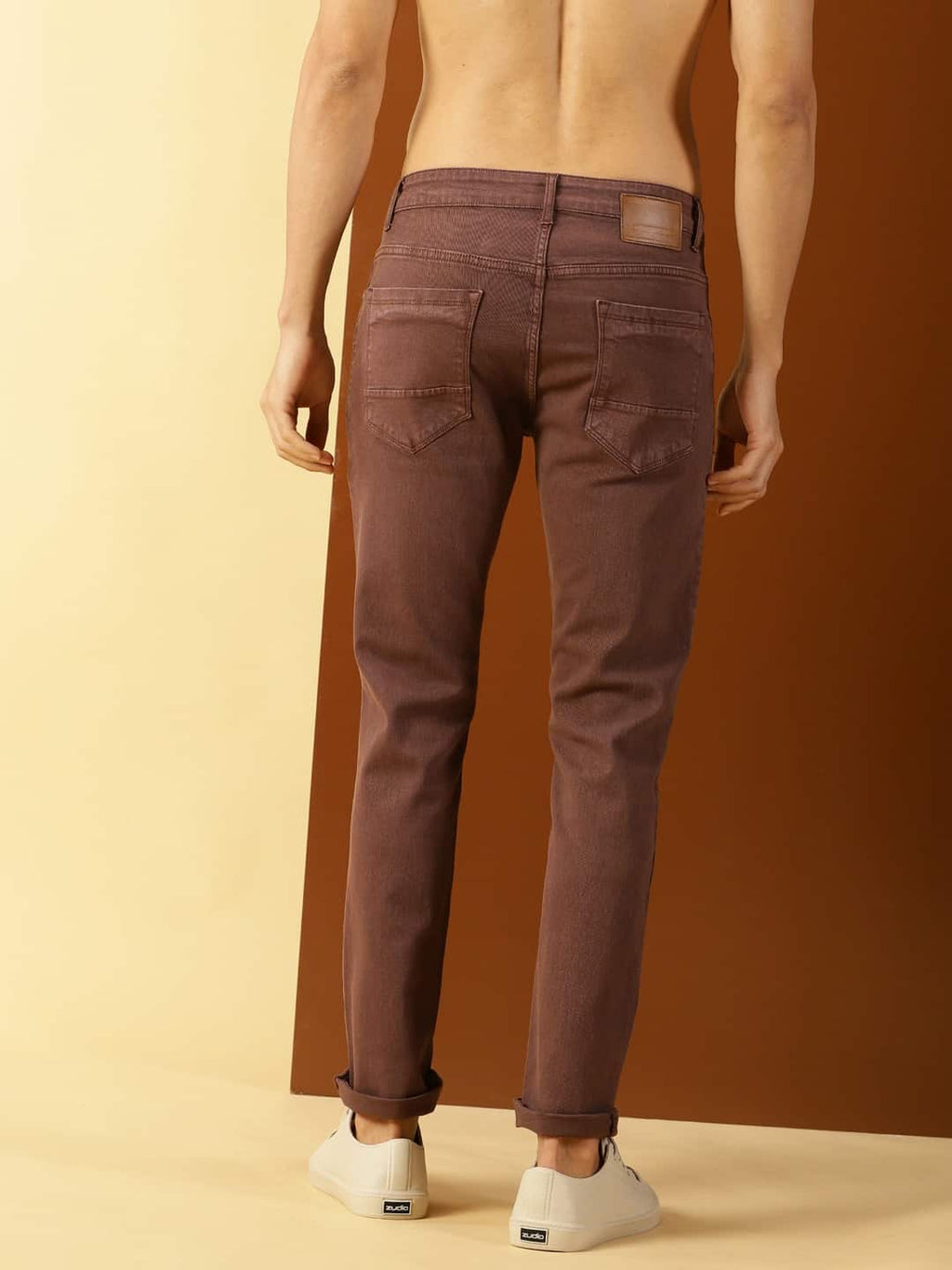 Thomas Scott Men Clean Look Smart Slim Fit Stretchable Jeans