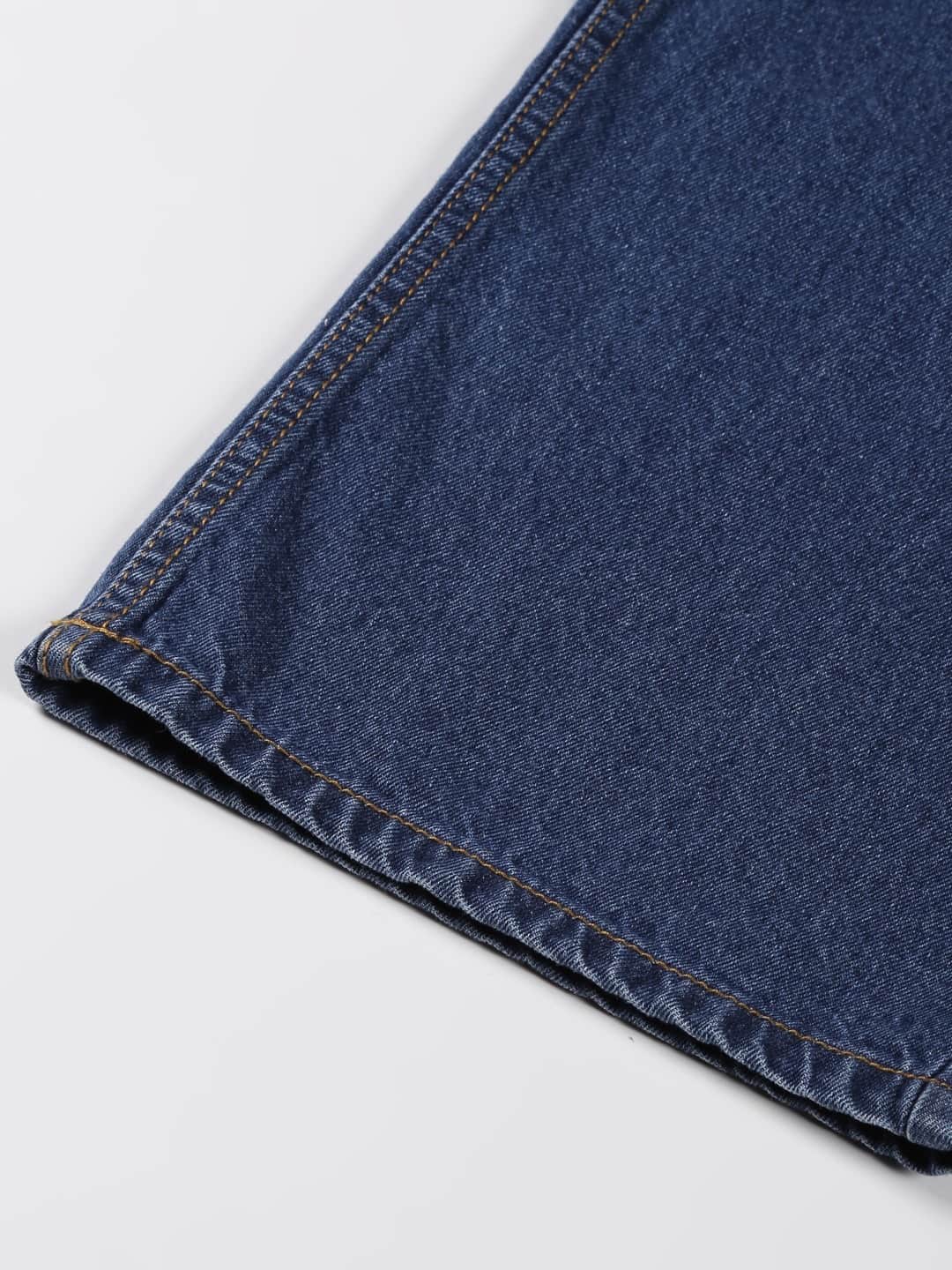 Thomas Scott Men Mid Rise Comfort Relaxed Fit Clean Look Cotton Baggy Jeans