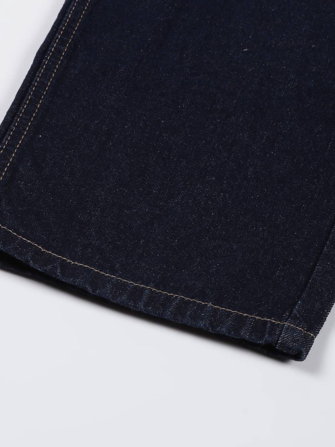 Thomas Scott Men Comfort Mid Rise Relaxed Fit Pure Cotton Jeans