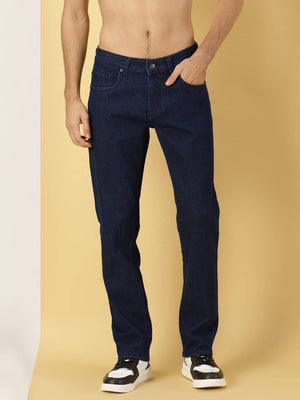 Thomas Scott Men Comfort Mid Rise Clean Look Stretchable Jeans