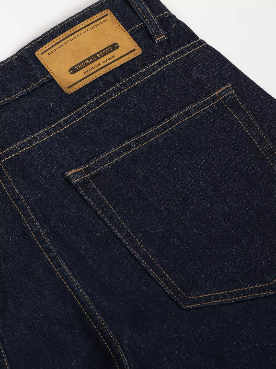 Thomas Scott Men Smart Relaxed Fit Baggy Jeans