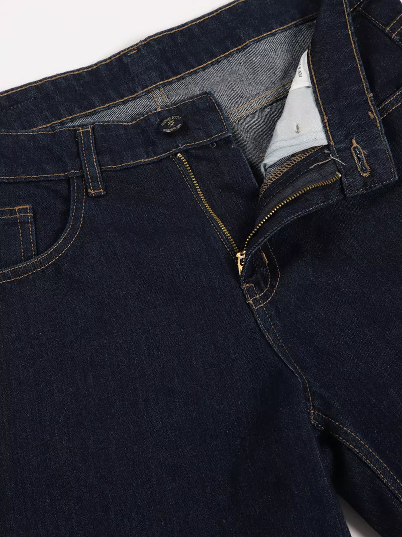 Thomas Scott Men Smart Relaxed Fit Baggy Jeans