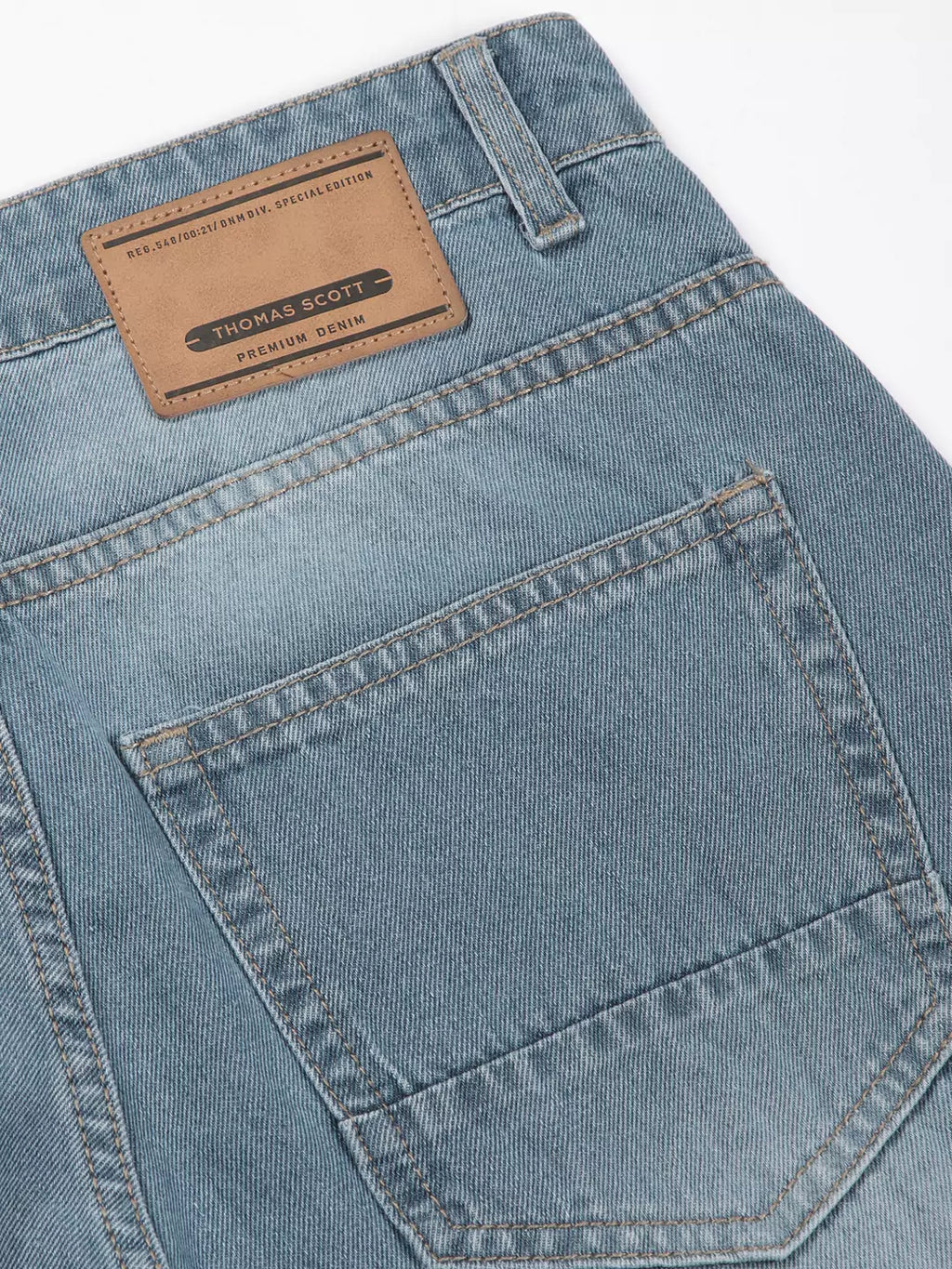 Dark Blue  Smart Relaxed Fit Jeans
